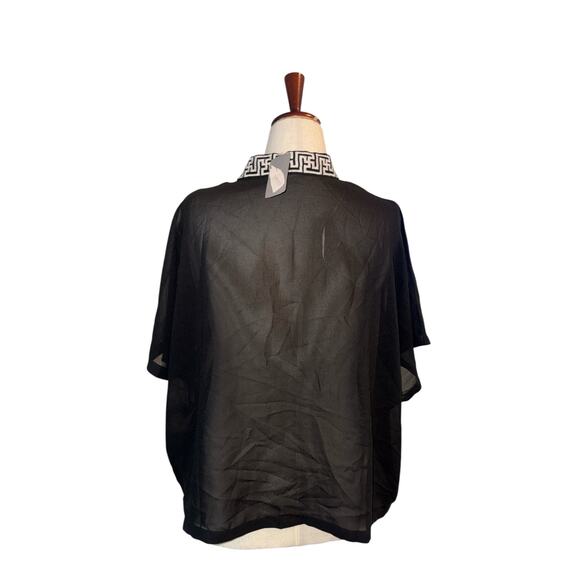 Forever 21 boho asymmetrical sheer oversized shrug XS - NWT - Picture 7 of 8